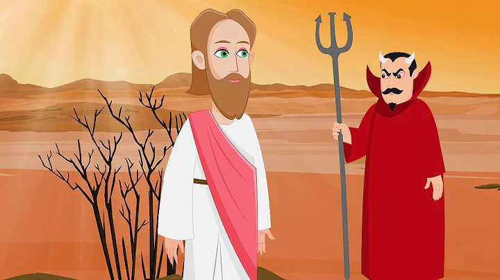 Jesus enfrenta o mal no rio Jordão e no deserto