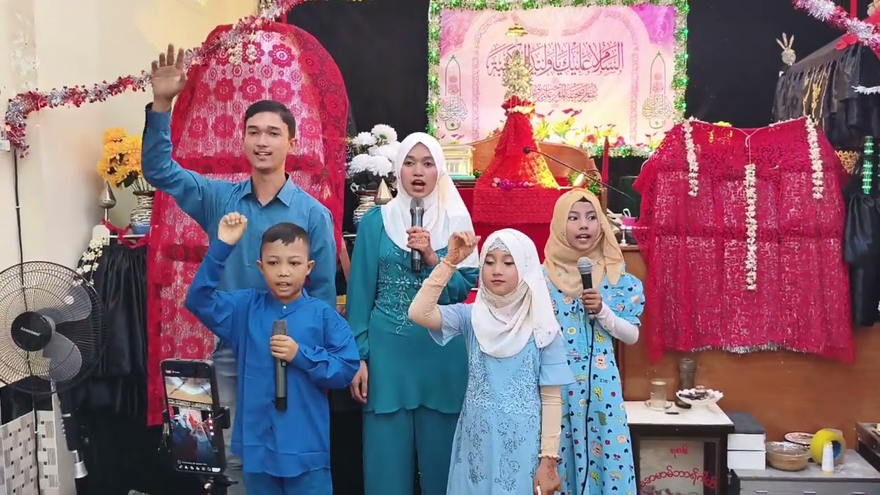 Reciting Qasida جانم علی at the Jashan e Wiladat e Imam Ali ibn Abu Talib (A.S) by Ansarul Huda