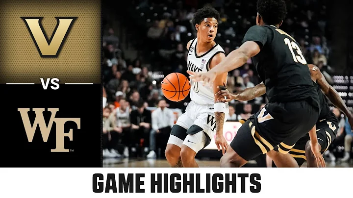 Vanderbilt vs. Wake Forest Game Highlights | 2025-26 ACC Men's Basketball