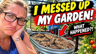 I MESSED UP BIG TIME! 😱 My Garden Is a DISASTER! 🌱💀  Did i fix it ?