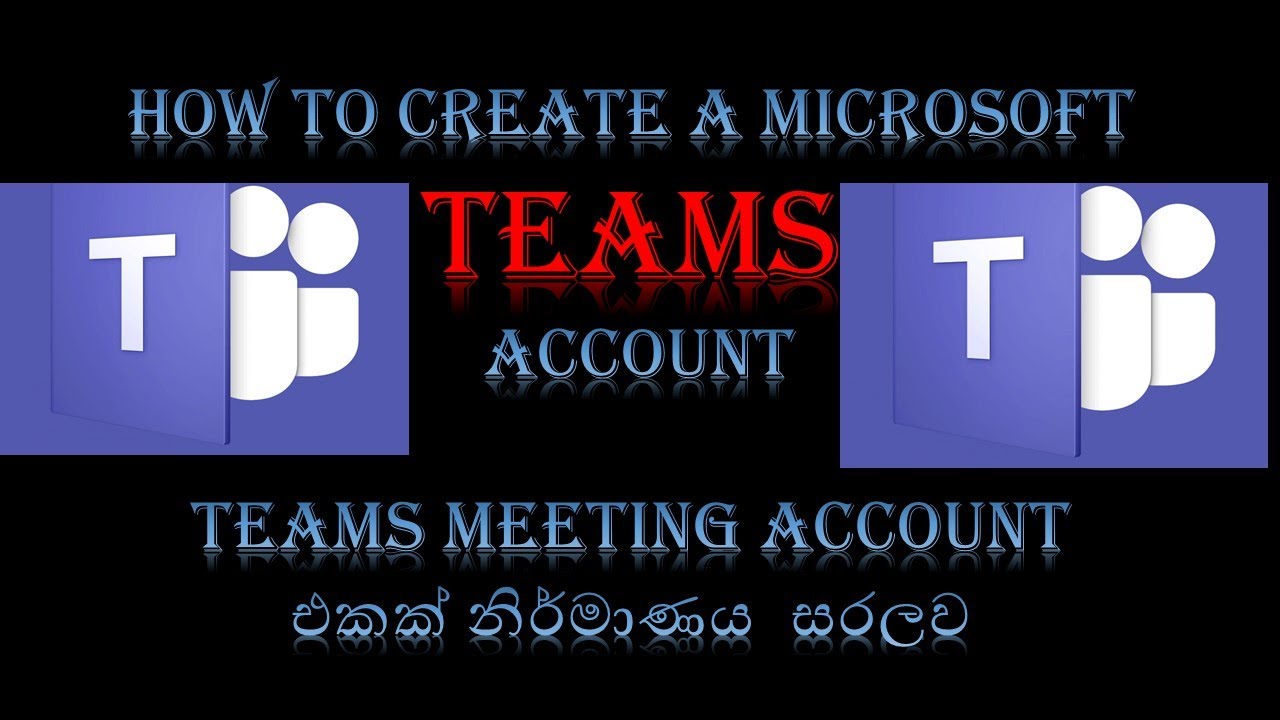 How To Create A Microsoft TEAMS Account YouTube