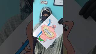 Kids Drawing Shorts Video / Brush Your teeth Drawing idea #ytshorts #shorts #craft #support