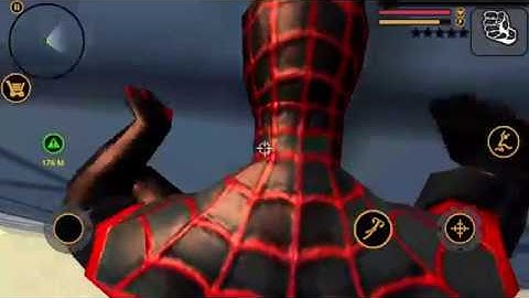 Black Spider Man | Naxeex Vegas Crime Simulator Gameplay HD