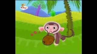 Babytv Kenny And Goorie A Monkey With A Coconut English