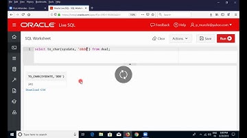 Oracle Built in Functions part 2 - SQL Functions Tutorial with examples- SQL Single Row Functions