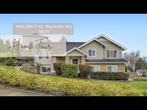 6802 59th Pl NE, Marysville, WA home video tour