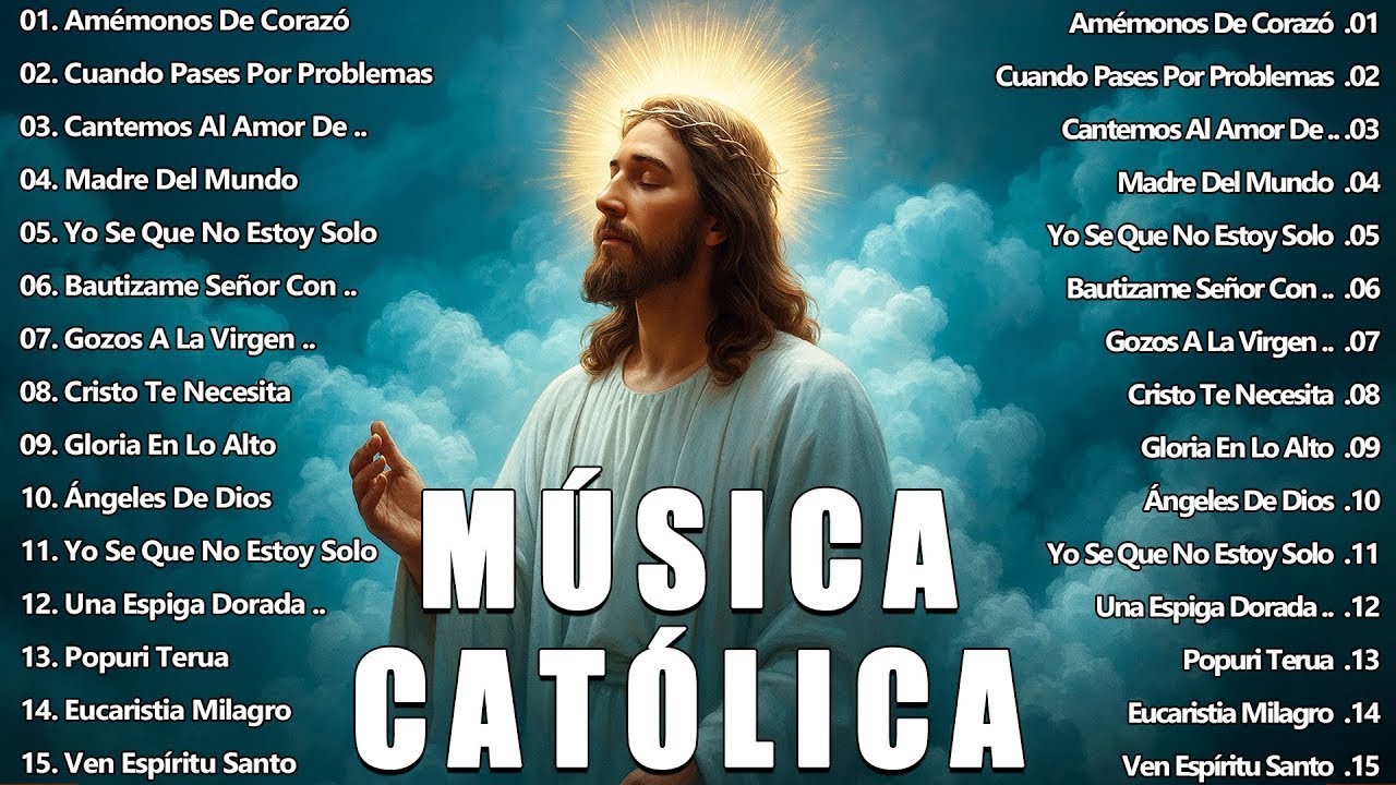 ALABANZAS CATÓLICAS QUE ALIVIAN EL ESTRÉS Y LA ANSIEDAD 🙏🏻🙏🏻TOP 100 MÚSICA CATÓLICA 2025