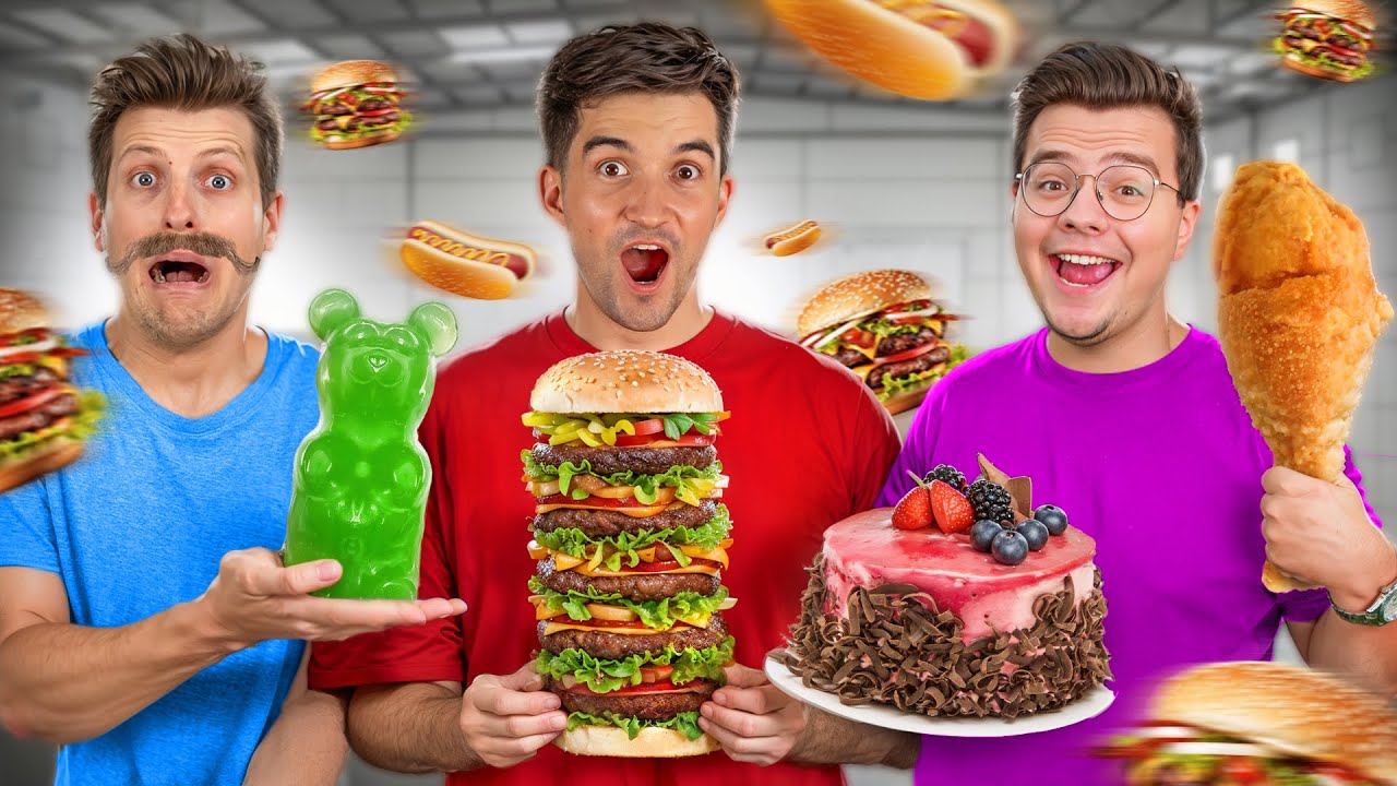 Am mâncat 100.000 de CALORII în 24 de ORE !!