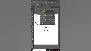 How to Align Shapes Perfectly in Illustrator 🎯