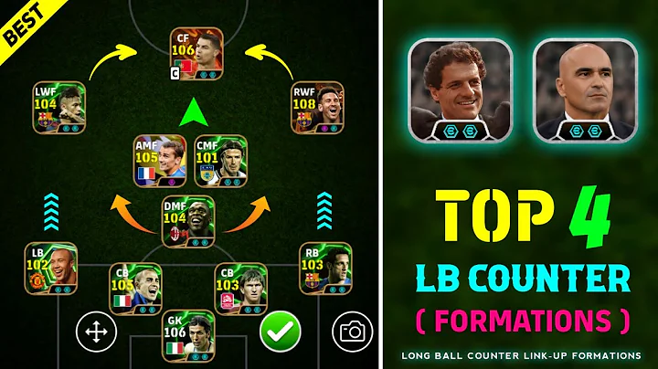 Top 5 Long Ball Counter Best Formation In eFootball 2026 💥🥵 | Fabio Capello Best Lbc Formation