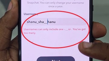 Username can only include one-,_or . You