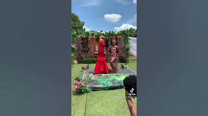 A short video on traditional wedding decoration setup