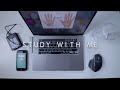 (Real Time) Study With Me | 1-hour with chill music and ambient nature sounds