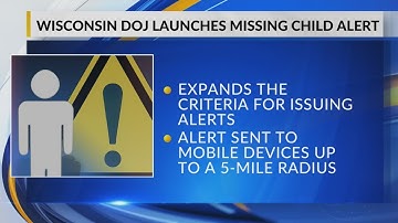 Wisconsin DOJ launches Missing Child Alert, broadens options for alerting public