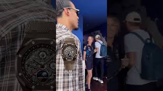 Celebrity Footballer Virgil van Dijk at the F1 Grand Prix of Monaco wears a Audemars Piguet #virgilvandijk Profile