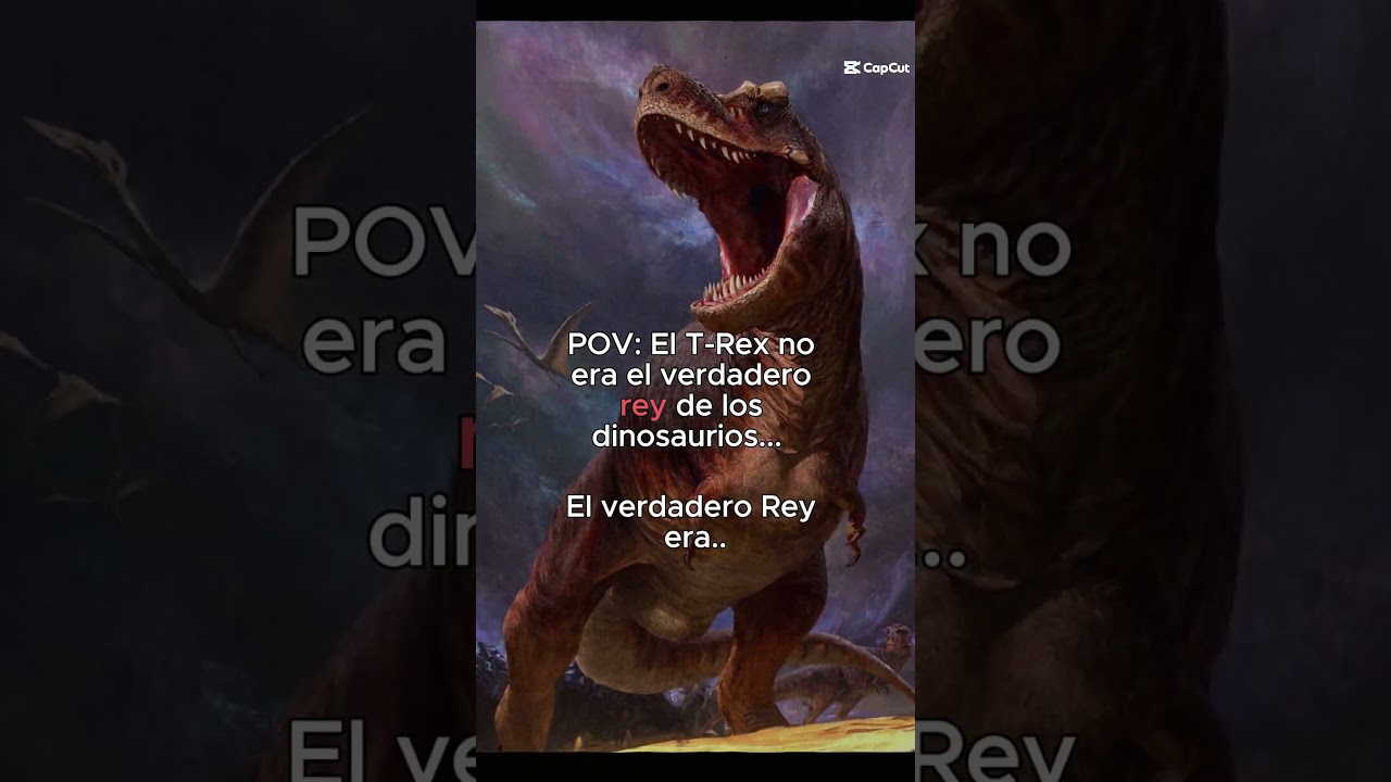 El T-Rex No era el Rey... a