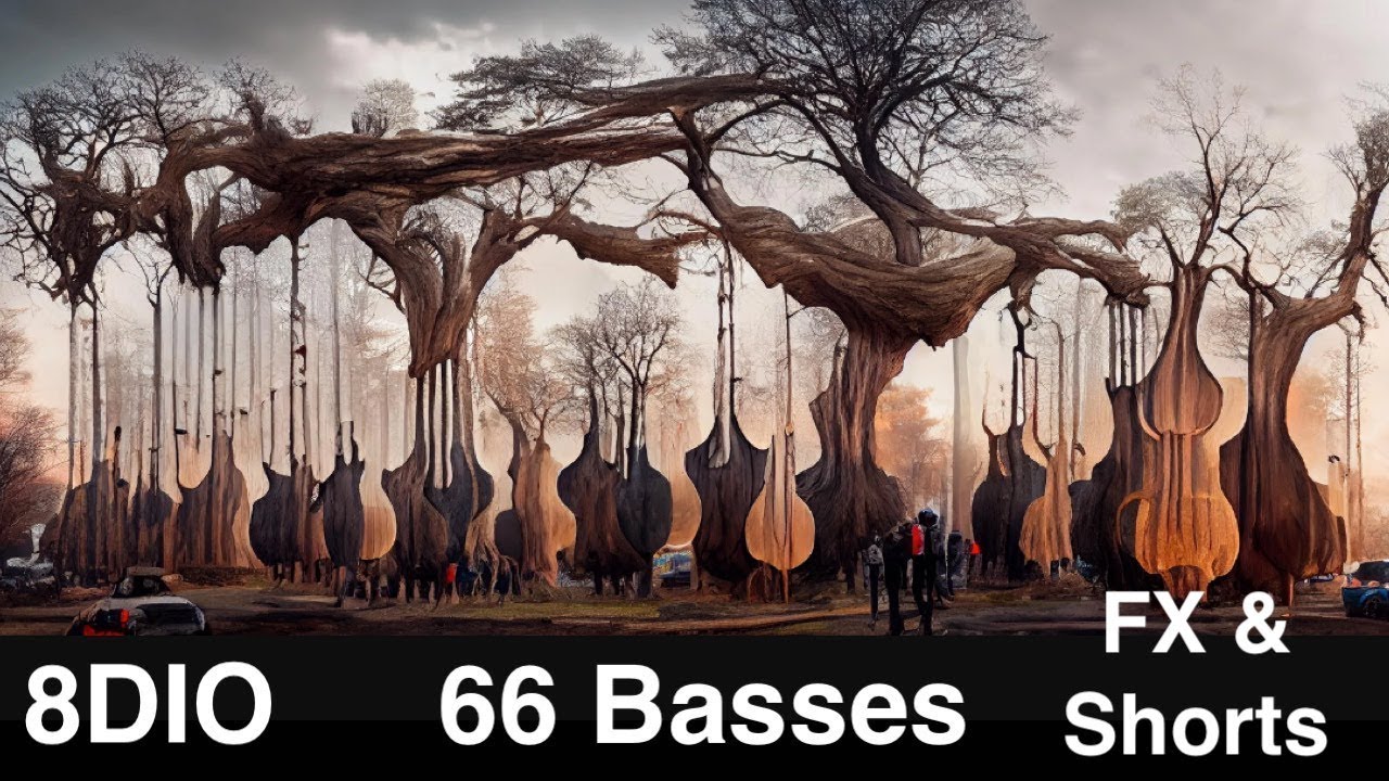 8DIO Legion Series: 66 Basses: Demo Of All The Patches - FX & Shorts  (2022) Test