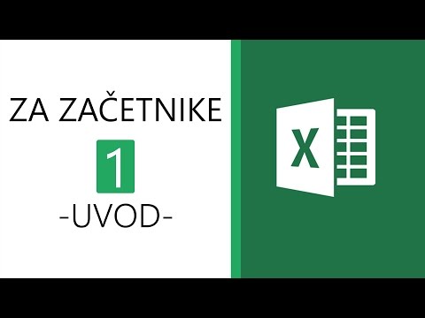 Excel za začetnike 1 - Osnove