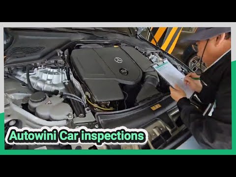 Car inspections in Autowini! #cars #usedcars #mercedesbenz #inspections - video from Autowini