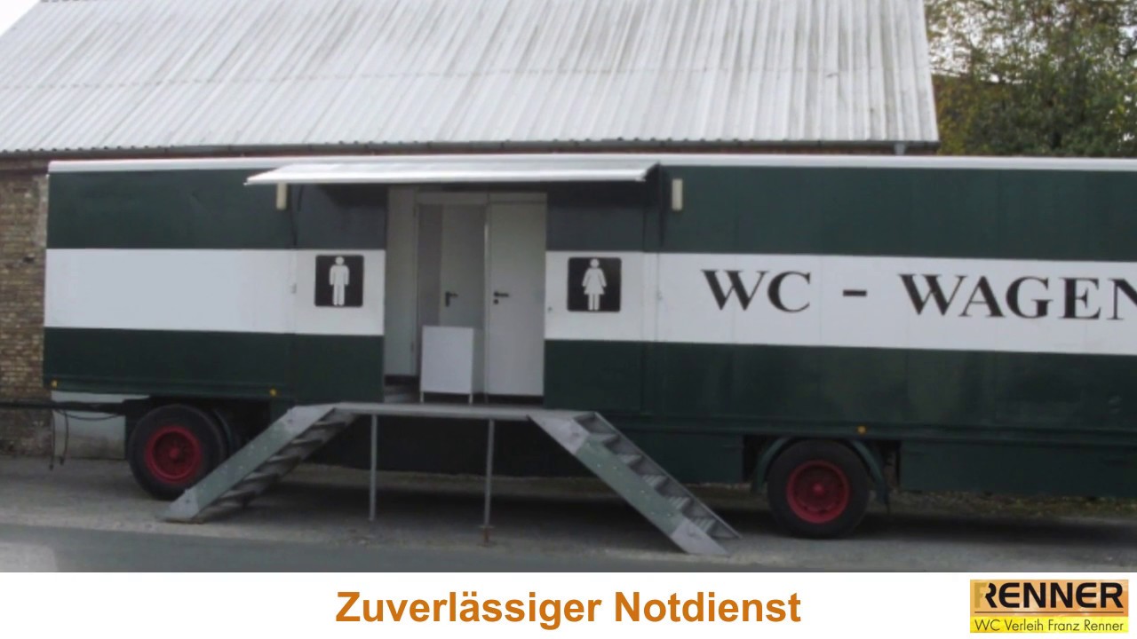 Renner WC Verleih - Ihr Ansprechpartner für mobile Toiletten in Bayern konzept unternehmensvideo