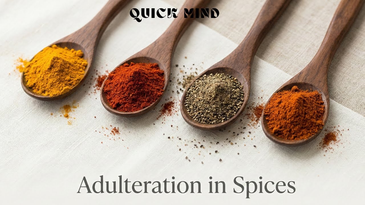 Adulteration in Spices & Condiments | FSS Act 2011 | Hidden Truth