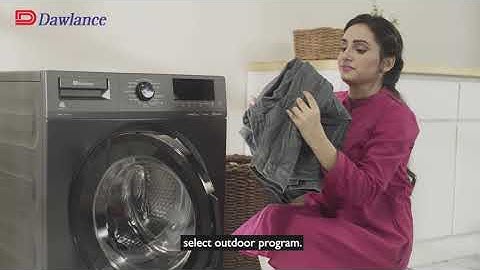 Dawlance Steam Care Washing Machine | Ask Dawlance Program Settings