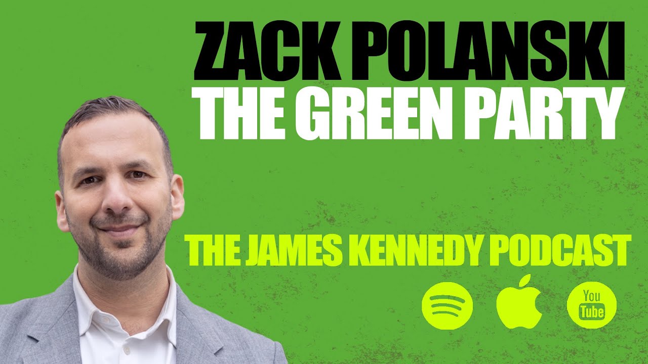 Artistic Zack Polanski On The Green Party Boom – Podcast Moment Concept Artistic Zack Polanski On The Green Party Boom – Podcast Moment Concept