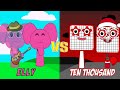 Elly Vs Ten Thousand From Numberlocks My Sprunki OC Animation 