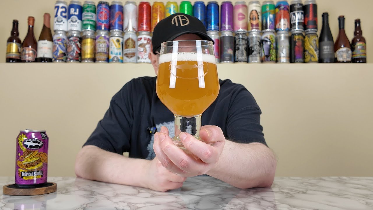 Tropical Squall (Imperial Golden Ale) | Dogfish Head Craft Brewery | Beer Review | 