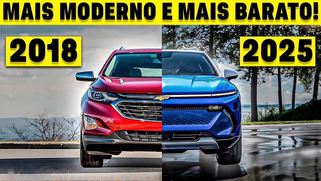 🚨ADEUS JEEP COMPASS? LANÇAMENTO DA CHEVROLET PROMETE MUITO! NOVO EQUINOX 2025 DEU AS CARAS