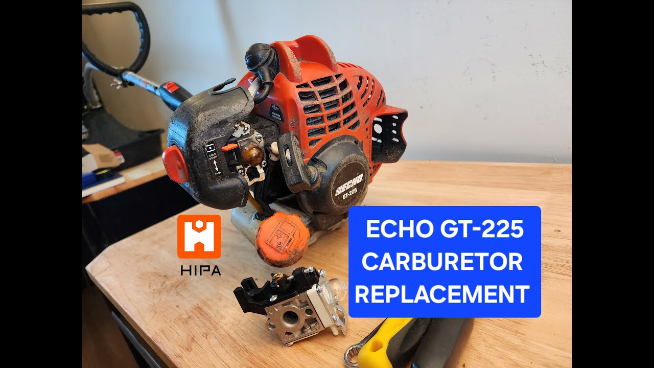 Echo GT 225 Trimmer Carburetor Replacement - YouTube