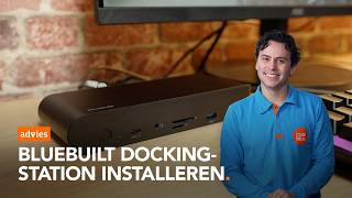 Hoe installeer je een Bluebuilt dockingstation met DisplayLink?