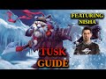 How to play tusk mid  still works in patch 735d