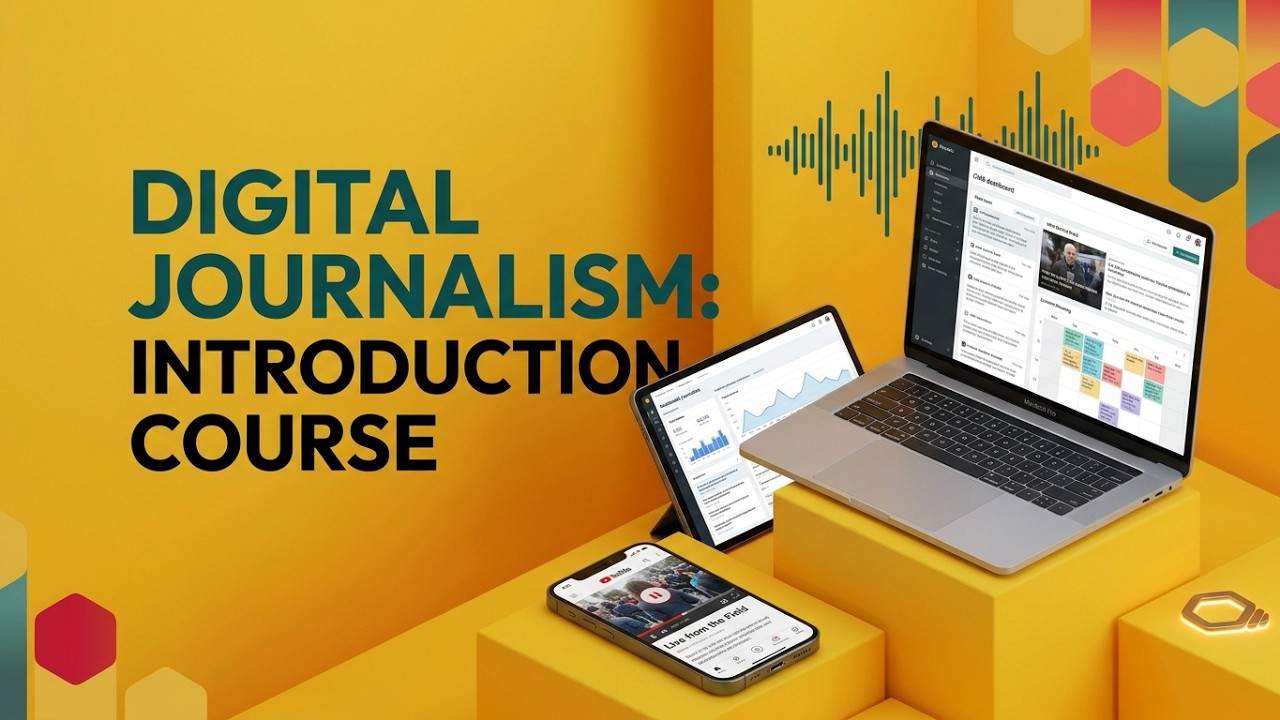 Video thumbnail: Introduction to Digital Journalism — introductory video