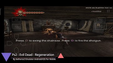 PS2 Mobile Emulator : Evil Dead : Regeneration 4K 60FPS HD Gameplay | Aethersx2 | Vmos Official™