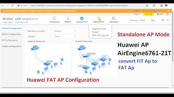 Huawei FAT AP Configuration |  AirEngine6761-21T | FAT Mode Standalone