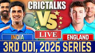 🔴 Live: IND vs ENG, 3rd ODI, Live Commentary | 2026 Series, Cricket Live Match Today Score, 1st Inn screenshot 4