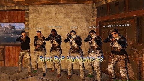 Rust PvP Highlights #3 (2v6 Counter-Raid)