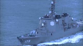 海上自衛隊in来島海峡　2015夏　護衛艦こんごう　DDG173
