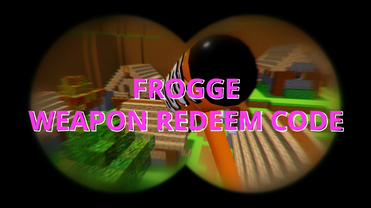 Roblox FROGGE [Infection!] *** WEAPON REDEEM CODES YouTube