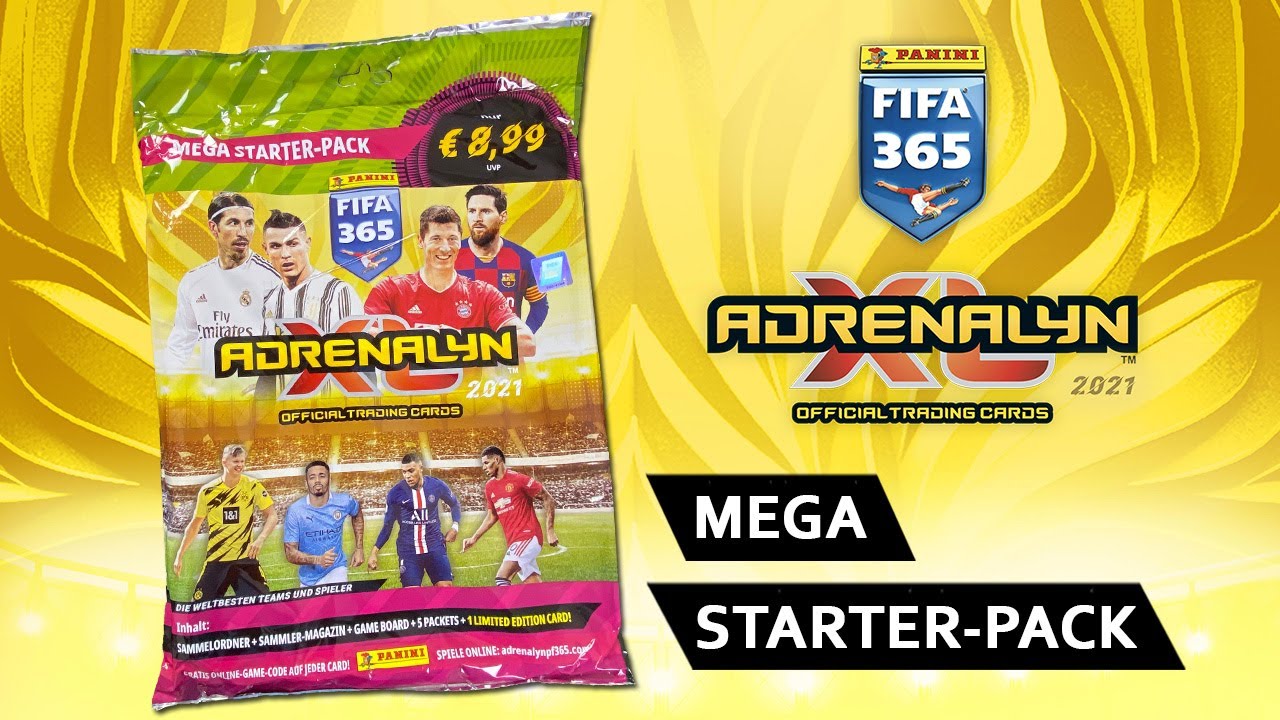 PANINI FIFA 365 Adrenalyn XL 2021 - MEGA STARTER PACK
