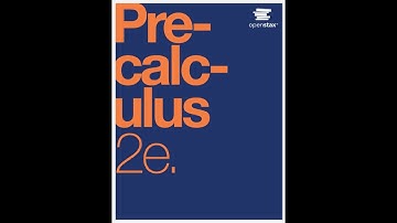 Pre-calculus 2e Introduction