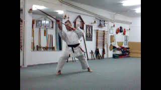 Okinawa Kobudo - (Bo Kihon) by Master Kapsalis Apostolos - Lesson 4