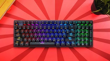 A Full-Size Mech Keyboard in a TKL Body - VicTsing