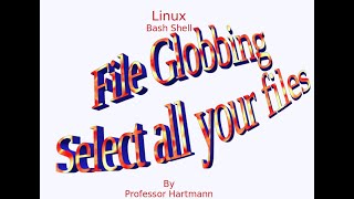 Bash Shell  FileGlobbing part3 (u03a)