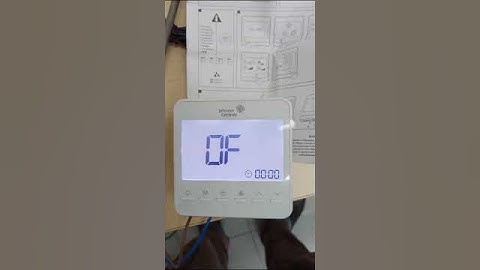 JOHNSONS CONTROL T7200 TB21 9JS0 MODULATING LCD THERMOSTAT WITH OCCUPANCY (Setting)