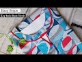How to Make Key Hole design / Kurti Front Neck Design cutting and stitching/ Boat Neck