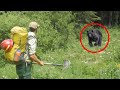 Encontros com Ursos mais ASSUSTADORES Capturados por Cameras!!
