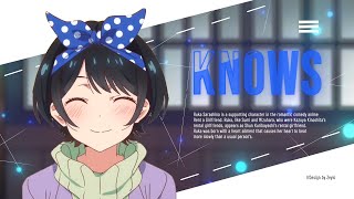 She Knows Ne-Yo I Ruka Rent A Girlfriend [AMV/Edit] 4K screenshot 1
