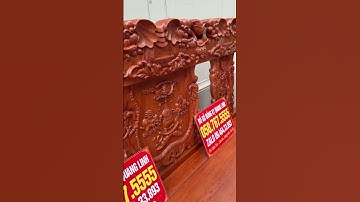 Bàn ghế phòng khách đẹp 2025 | minh quốc voi cột 12 chân 14 gỗ hương đá víp 42tr